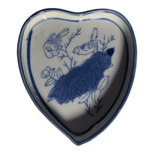 Vintage - Porcelain Chinese Trinket Tray -